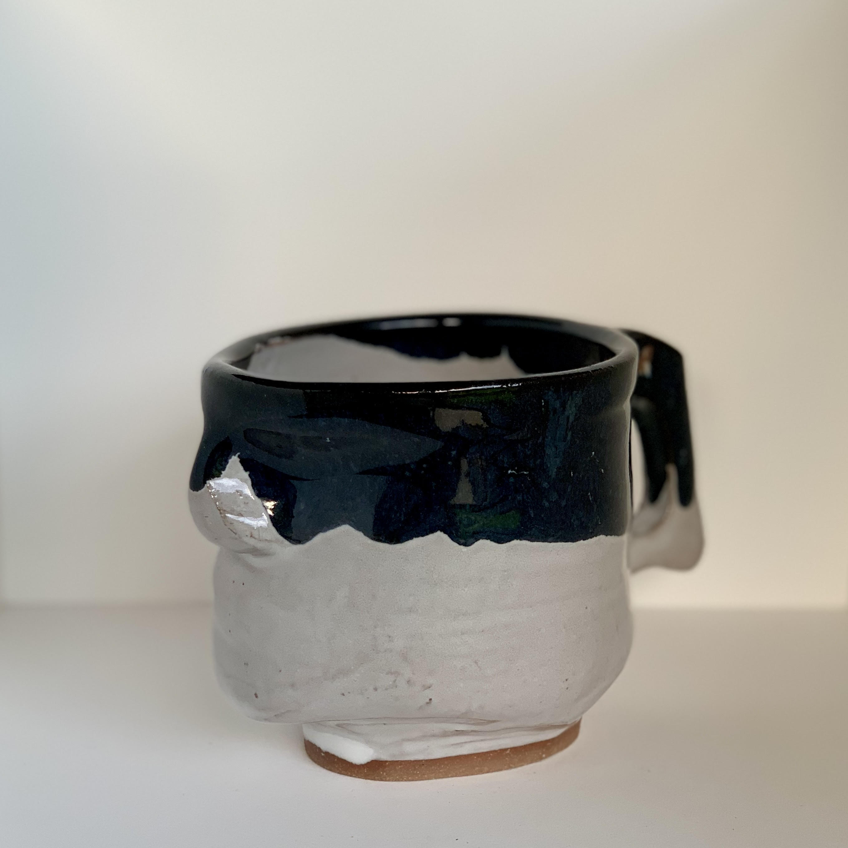 Melting Bandit Mug with Sotos White Glaze